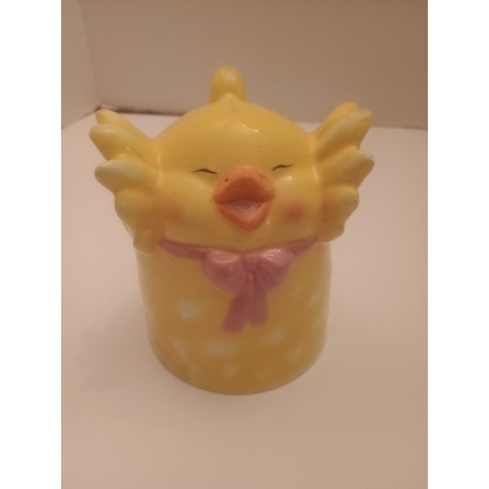 Topsey Turvy Vintage Yellow Chick 14 Oz. Ceramic Mug Easter/Spring Animal Mug